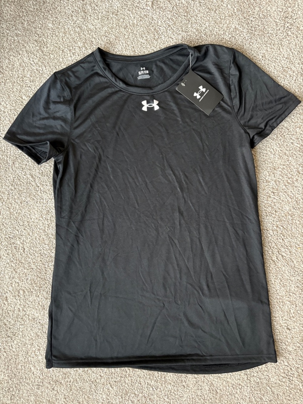 Under Armour Black Women’s Short Sleeve Crew Performance Tee